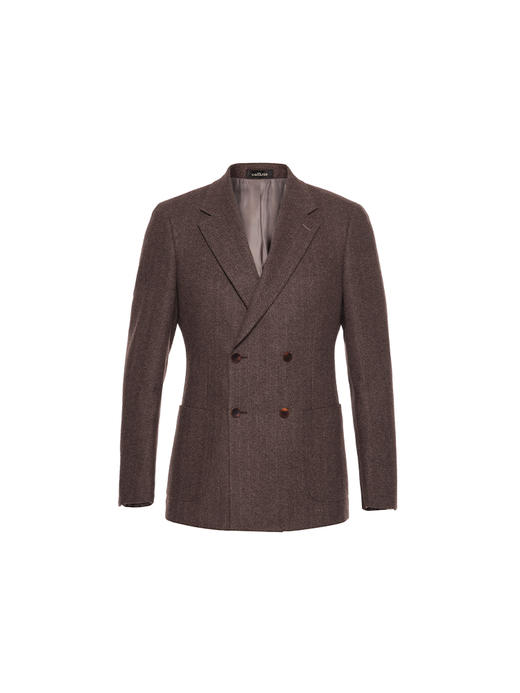 callisto咖啡色绵羊毛西服 商品图0