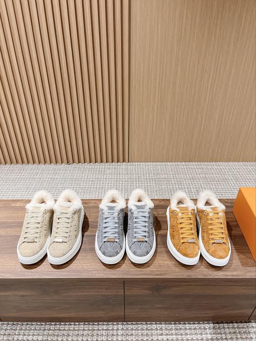 驴家 time out 系列羊毛厚底运动鞋 秋冬新款 三色可选(HD) 商品图0