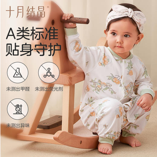 【任选两件，买一送一】婴儿纯棉亲肤透气连体衣 商品图4