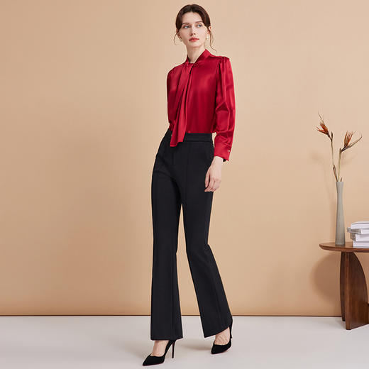 EITIE爱特爱秋季新品通勤百搭简约优雅小上衣7513212 商品图1