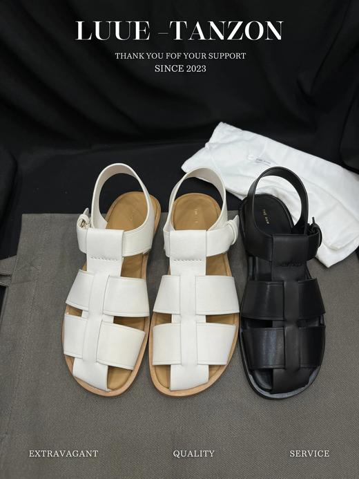 【 新推出】The row罗马编织凉鞋 商品图1