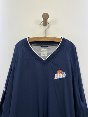 Y2K Vintage adidas 阿迪达斯 拉巴特蓝啤酒 GOLF 高尔夫系列 运动罩衫_SLSS(XL)