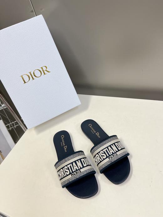 【全新到货】迪家 经典款棉质3D立体刺绣印花凉拖鞋(LH) 商品图11