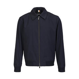 BOSS 男士弹力羊毛垂顺夹克外套 12064