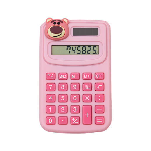 迪士尼儿童计算器高颜值多巴胺可爱可通学生大按鍵电子计算机批发 商品图4