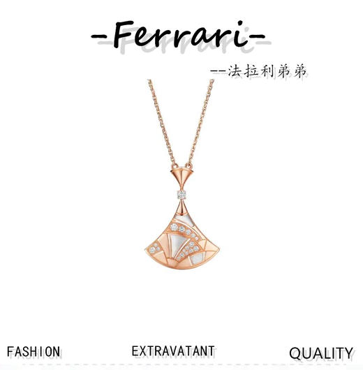 B家白贝拼接项链 商品图0