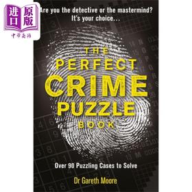 【中商原版】侦探谜题书 超过90起谜案有待解决 英文原版 Crime Puzzle Books The Whodunnit Puzzle Book Gareth Moore