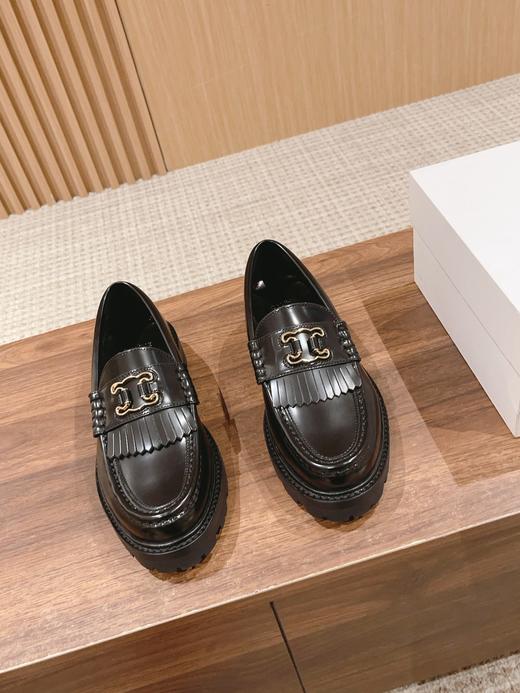 elin* 经典 凯旋门 复古乐福鞋（莞产）（DH） 商品图2