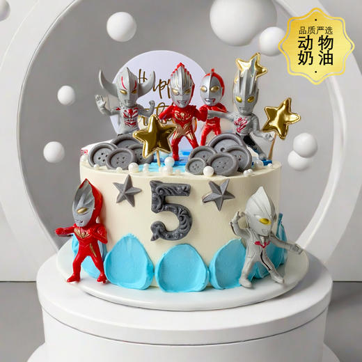 奥特曼小怪兽-约6寸【生日蛋糕】 商品图2