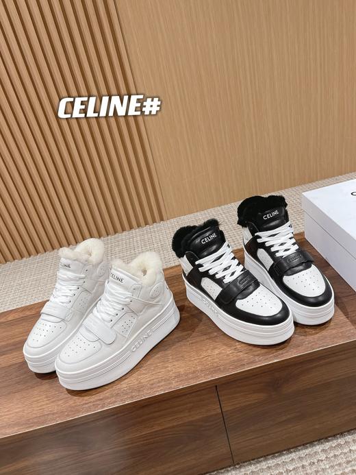 凯旋门  厚底羊毛休闲鞋 增高运动鞋（HD） 商品图0