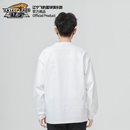 辽宁飞豹男篮官方商品丨辽篮圆领刺绣卫衣宽松长袖秋冬百搭潮流 商品图3