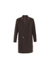 callisto咖啡色绵羊毛毛呢大衣 商品缩略图0