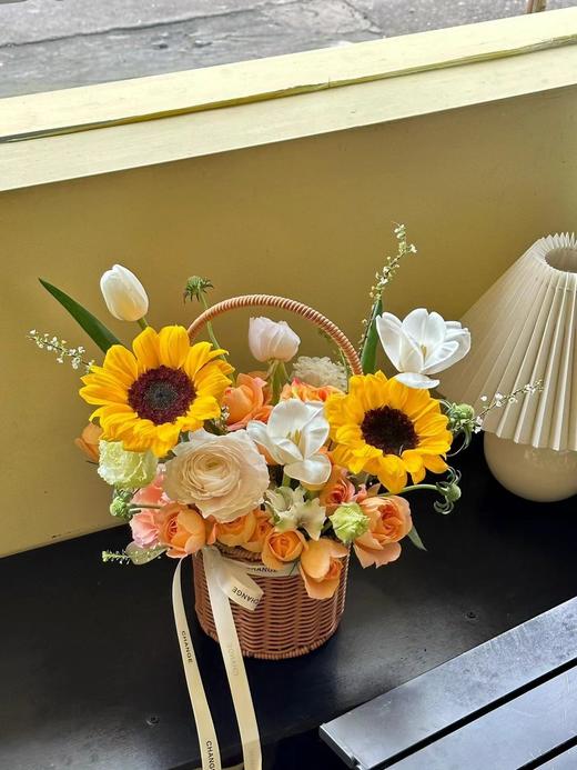 【藤编】T01小直圆仿藤花篮 商品图11