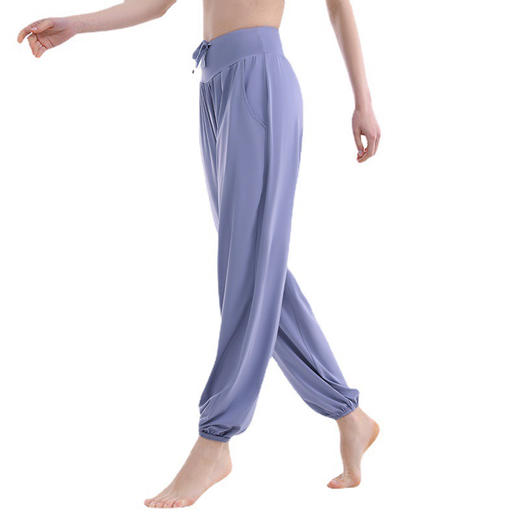 2024新款冰丝防晒裤薄款透气运动裤女夏季宽松束脚显高显瘦瑜伽裤 SQ 000 商品图4