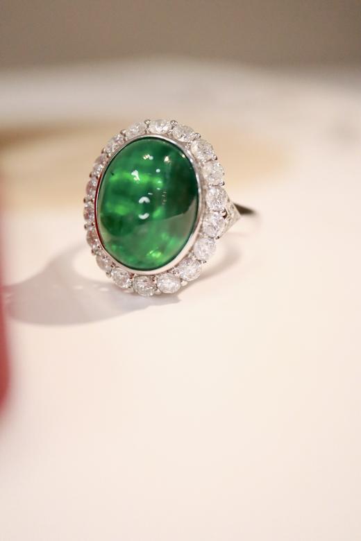 7.03ct 祖母绿戒指 商品图7