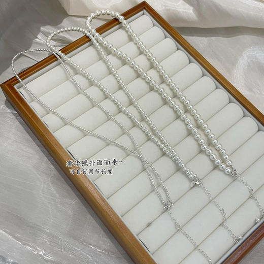 直发 施华洛珍珠系列  进口奥地利施家珍珠+925银 商品图10