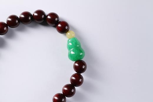 XYZT0332°平安欢喜|紫檀佛像手串（宝宝款） 商品图3