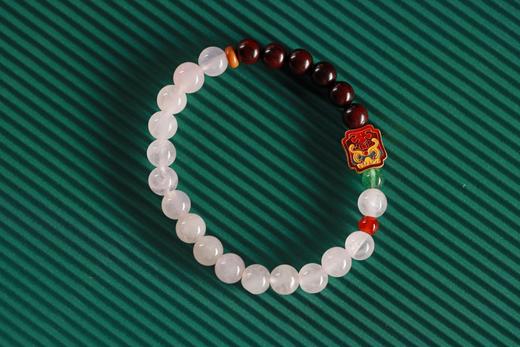 XYZT0526°紫檀水晶手链手串 商品图1