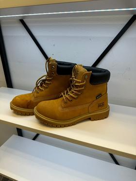 瑕疵Timberland/添柏岚 女士PRO新款防水防滑工装黄靴短靴