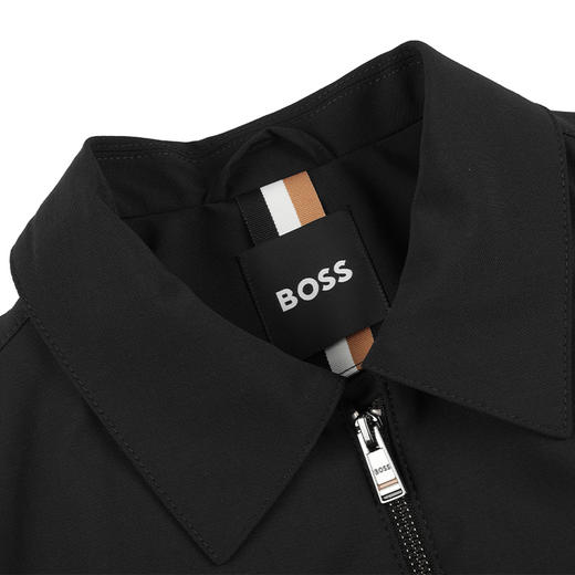 BOSS 男士弹力羊毛垂顺夹克外套 12064 商品图5