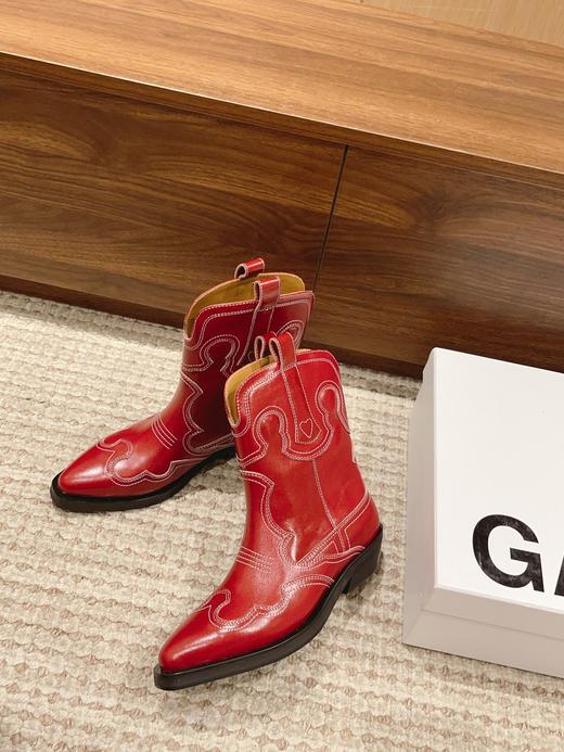 GANNI 23/西部牛仔靴 短靴 商品图1