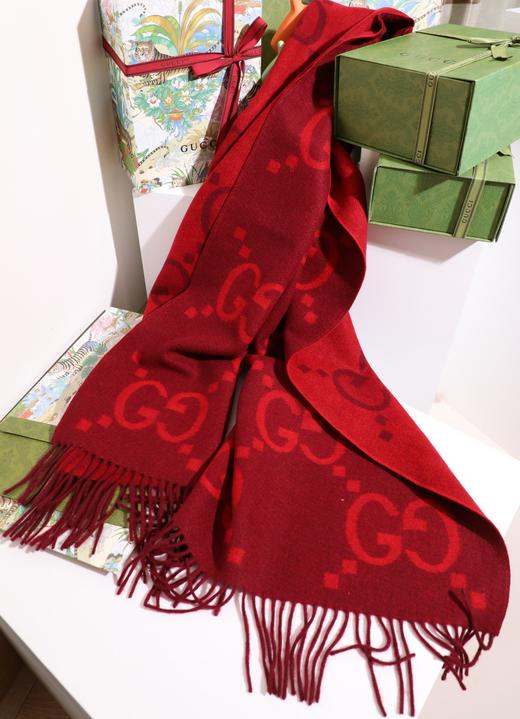gucci经典双G围巾 商品图2