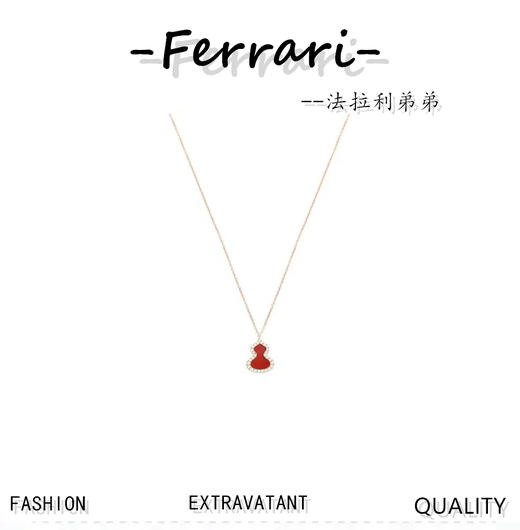 麒* WULU 葫芦项链！耳钉 商品图0