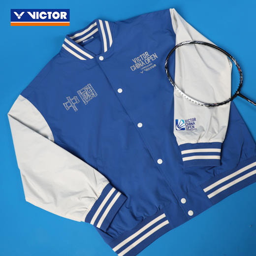 【双11大促进行中】VICTOR威克多中国公开赛纪念商品 羽毛球服男女款时尚梭织运动外套 J-CO2403 商品图2