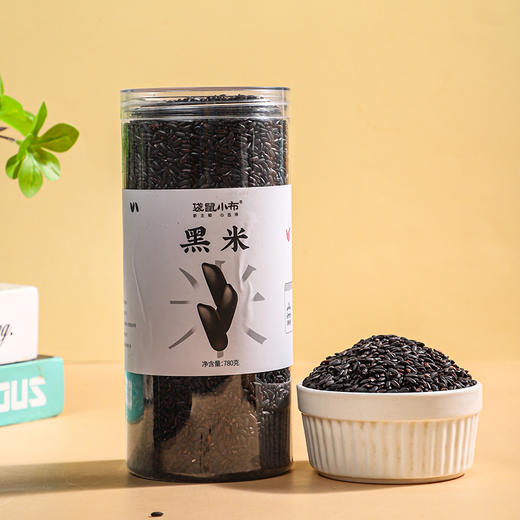 【寒地黑珍珠】袋鼠小布东北寒地黑米 780g/罐 商品图5