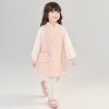 笛莎Deesha 童装女童连衣裙2024冬季新款香风拼接连衣裙 商品缩略图3
