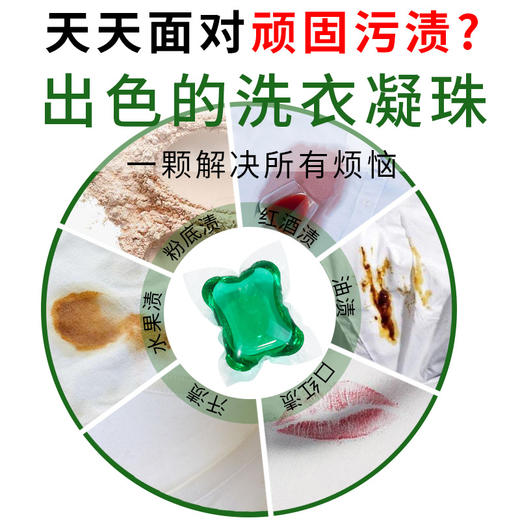 洗护用品-超浓缩80颗家庭装洗衣凝珠 商品图2