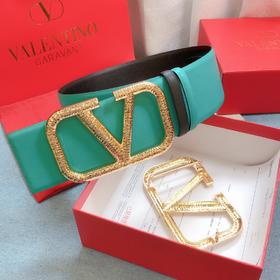 7.0cm华伦家 官网新款出货，真空纯金电镀铜空心五金腰带