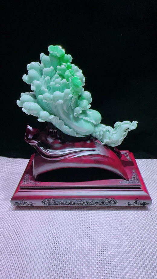 620289翡翠摆件【财源茂盛 财源滚滚】 商品图3