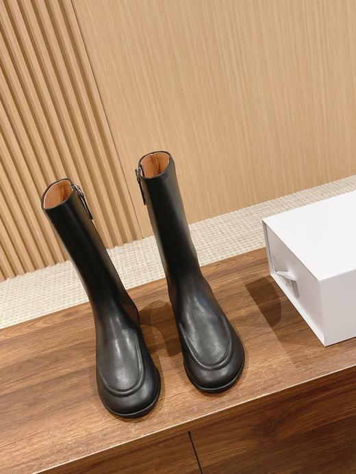【莞产】  #中筒靴  极简高级平底靴（DH） 商品图3