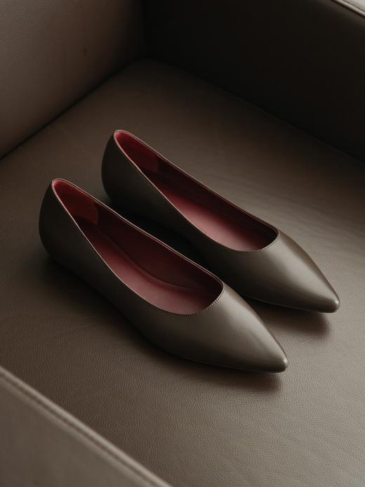 纯原 The row 极简猫跟 平底单鞋 三色可选(SS) 商品图4