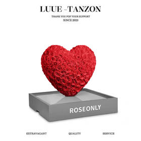 ROSEONLY 怦然心动心形永生花