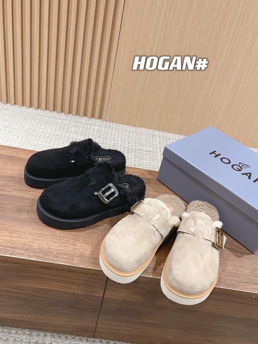 HOGAN 豪格穆勒毛拖 刘诗诗同款 HD 商品图3