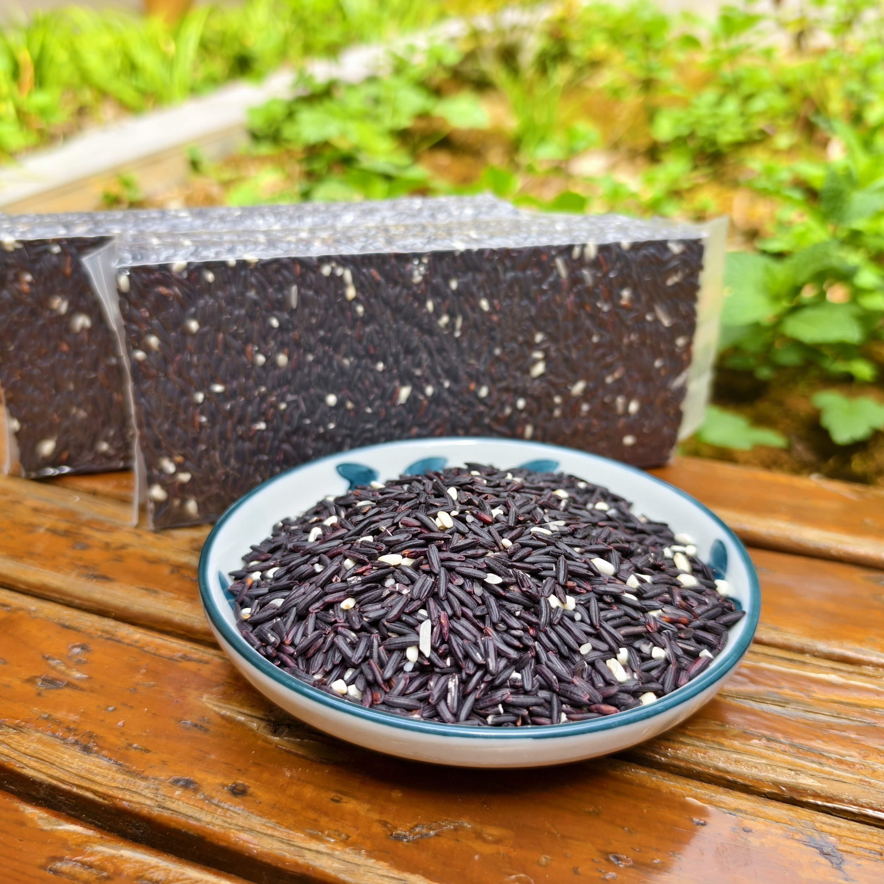 米饭型全谷黑米500克