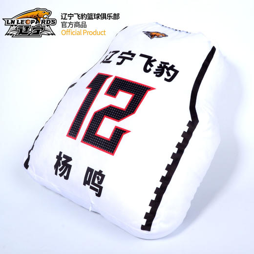 辽宁飞豹男篮官方商品丨杨鸣郭艾伦球衣抱枕沙发靠垫辽篮球迷周边 商品图3