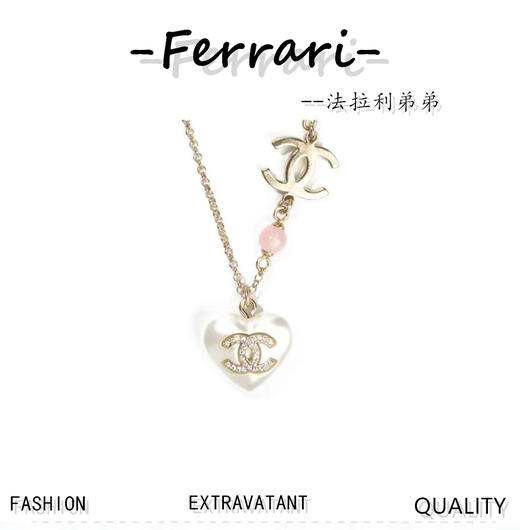 香奶奶  爱心珍珠项链  本季度 火爆系列！ 商品图0