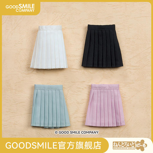 【GSC现货】粘土娃  服装套组 长裙（白色/黑色/蓝色/粉色） 商品图0