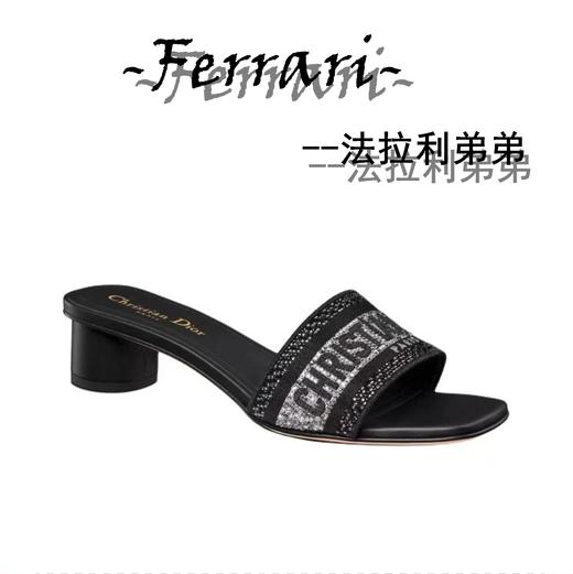 D家 Dway 棉质 舒适休闲 一字拖鞋 女款 商品图4