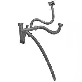 双槽下水管/KG-12/40管+溢水管