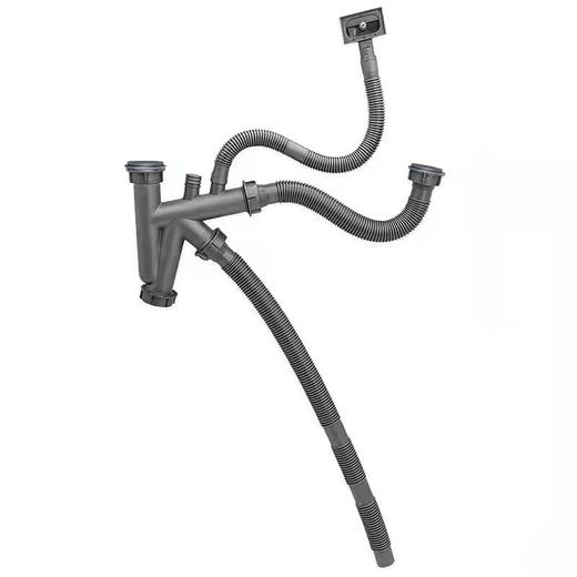 双槽下水管/KG-12/40管+溢水管 商品图0