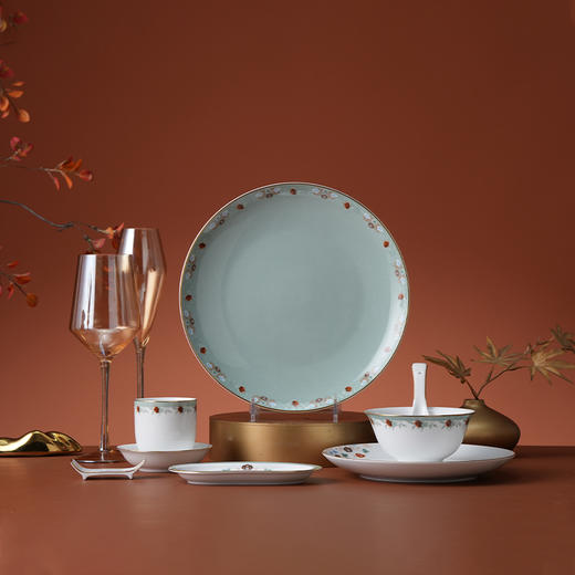 陶溪川 东方宇宙-花开敦煌一人食餐具 商品图0