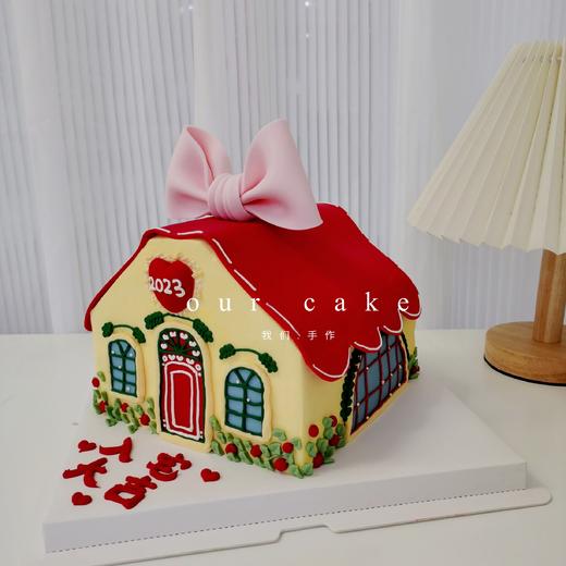 多款式~乔迁/搬家小房子蛋糕-低糖处理无添加 商品图6