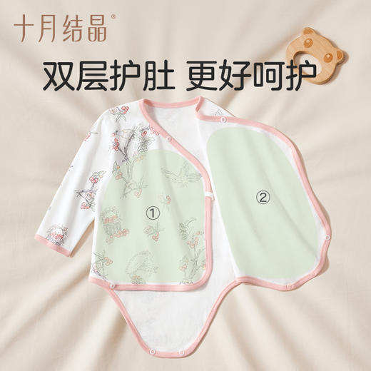 【任选两件，买一送一】婴儿衣服包屁衣长袖宝宝男女孩新生婴幼儿纯棉哈衣秋冬季 商品图2
