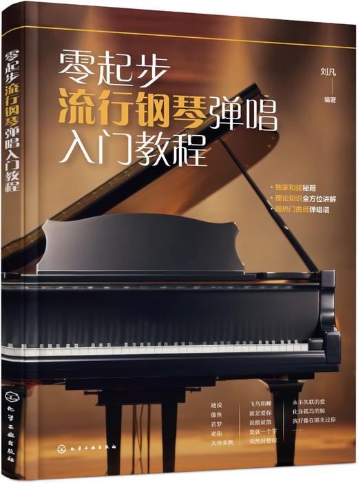 零起步流行钢琴弹唱入门教程 商品图0