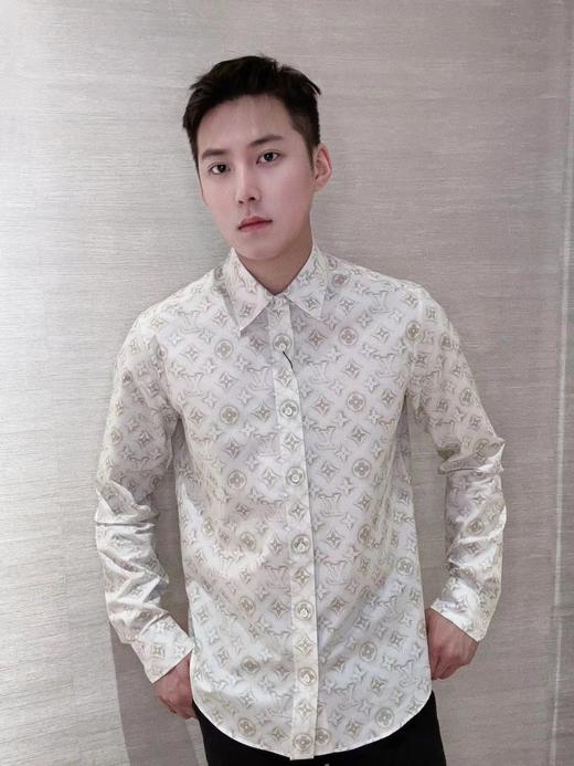 驴家  2023新款 做旧满印白衬衫（Y*BG） 商品图1