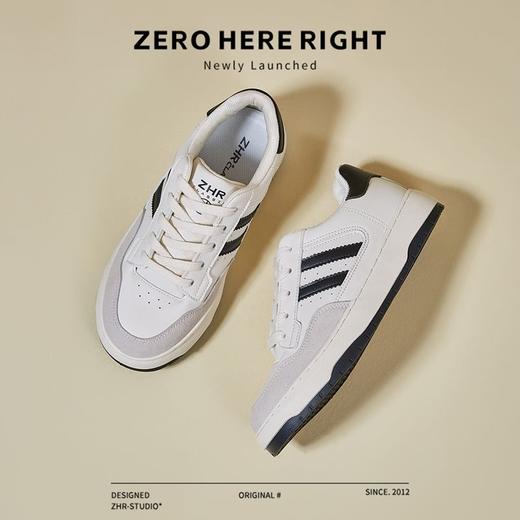 ZHR则则平底小白鞋2024夏季爆款防滑休闲鞋德训鞋百搭舒软运动鞋 商品图9